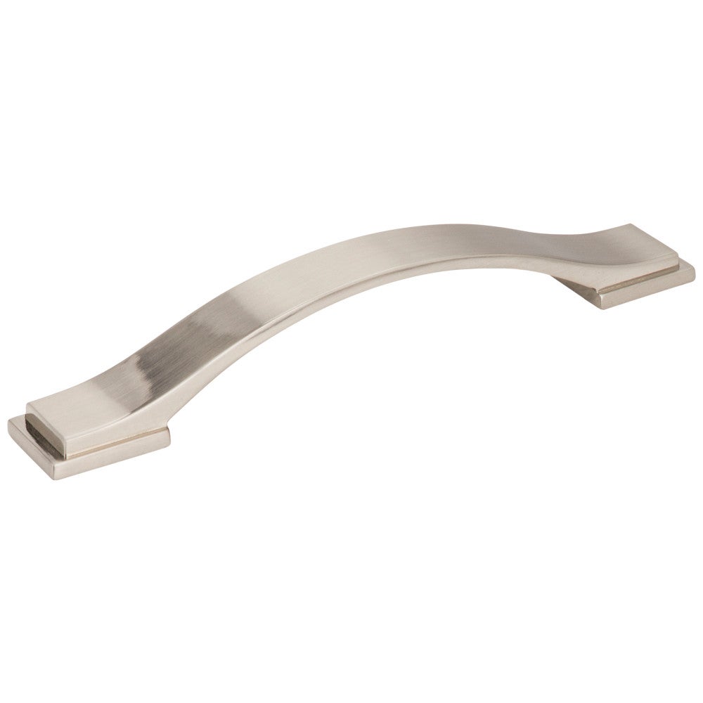 Hardware Resources 96 mm Center-to-Center Satin Nickel Strap Mirada Cabinet Pull