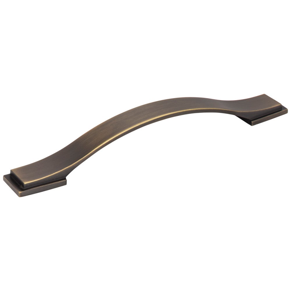 Hardware Resources 96 mm Center-to-Center Satin Nickel Strap Mirada Cabinet Pull