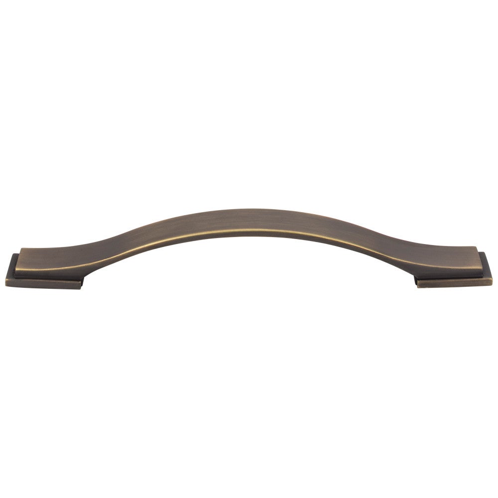 Hardware Resources 96 mm Center-to-Center Satin Nickel Strap Mirada Cabinet Pull