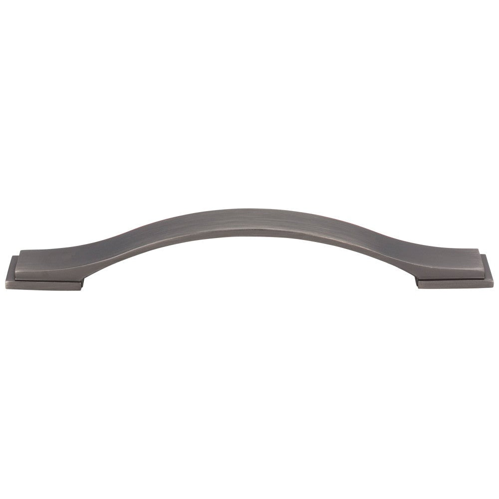 Hardware Resources 96 mm Center-to-Center Satin Nickel Strap Mirada Cabinet Pull