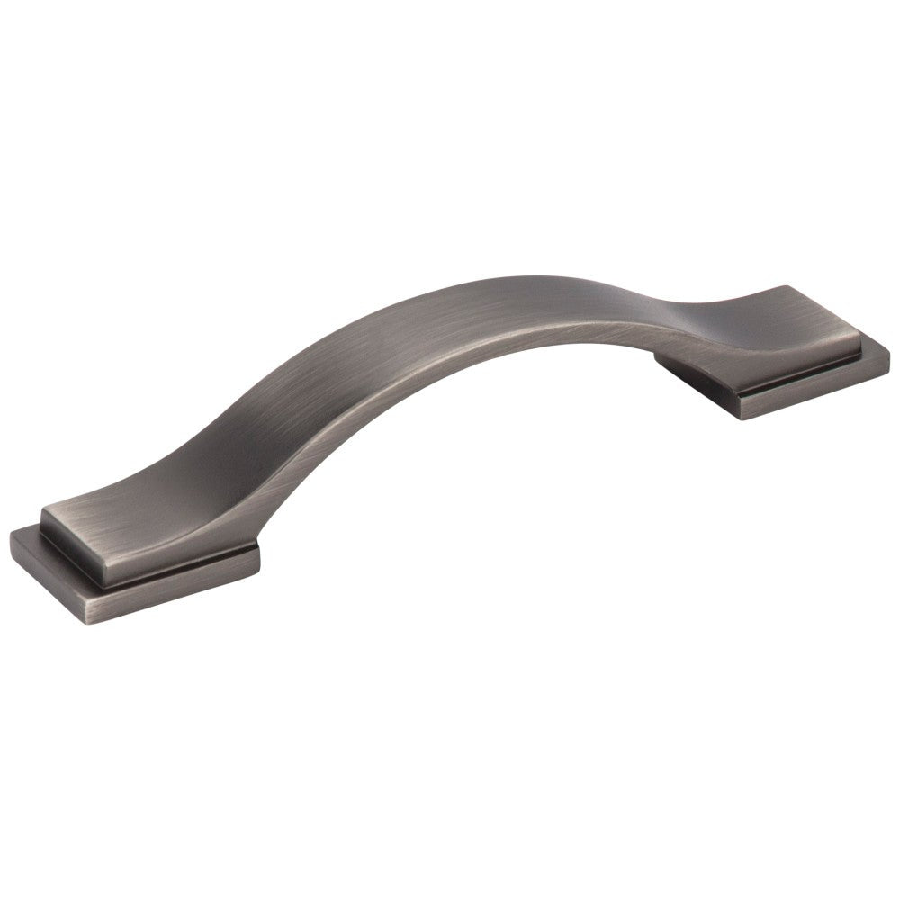 Hardware Resources 96 mm Center-to-Center Satin Nickel Strap Mirada Cabinet Pull