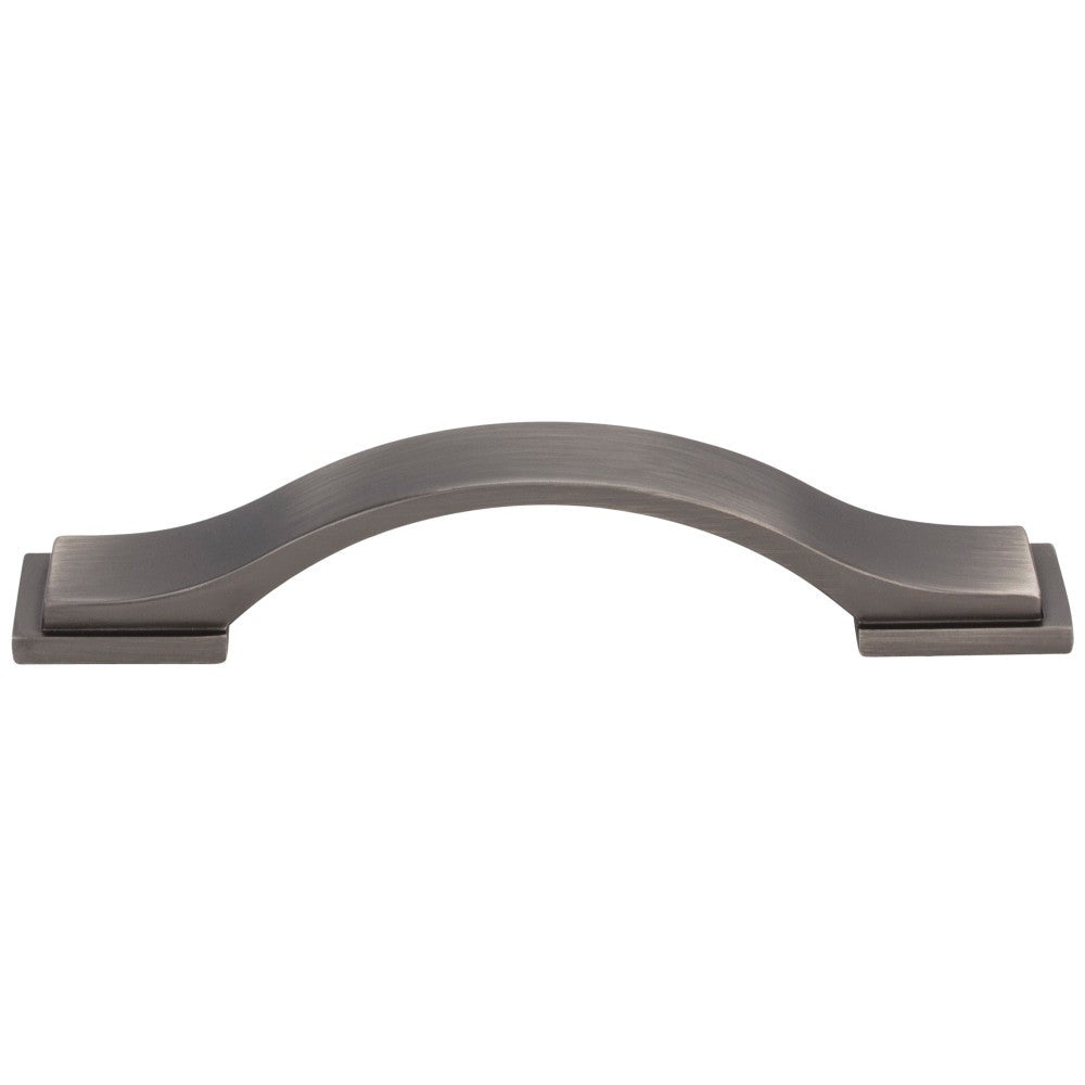 Hardware Resources 96 mm Center-to-Center Satin Nickel Strap Mirada Cabinet Pull