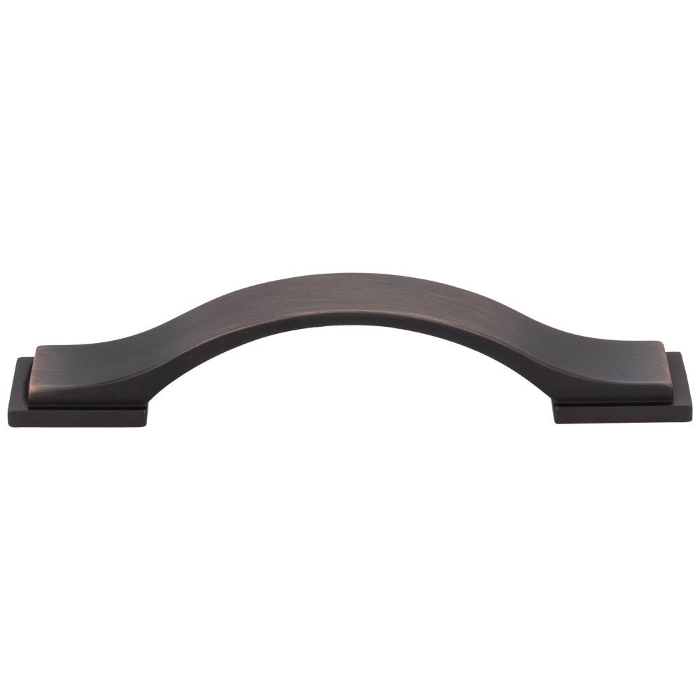 Hardware Resources 96 mm Center-to-Center Satin Nickel Strap Mirada Cabinet Pull