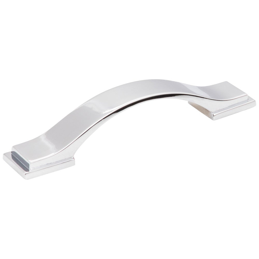 Hardware Resources 96 mm Center-to-Center Satin Nickel Strap Mirada Cabinet Pull