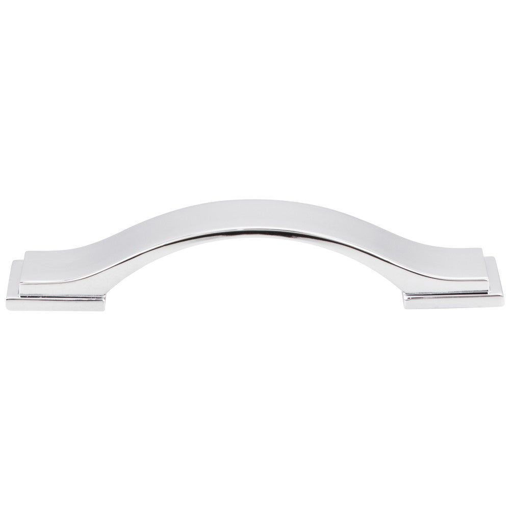 Hardware Resources 96 mm Center-to-Center Satin Nickel Strap Mirada Cabinet Pull