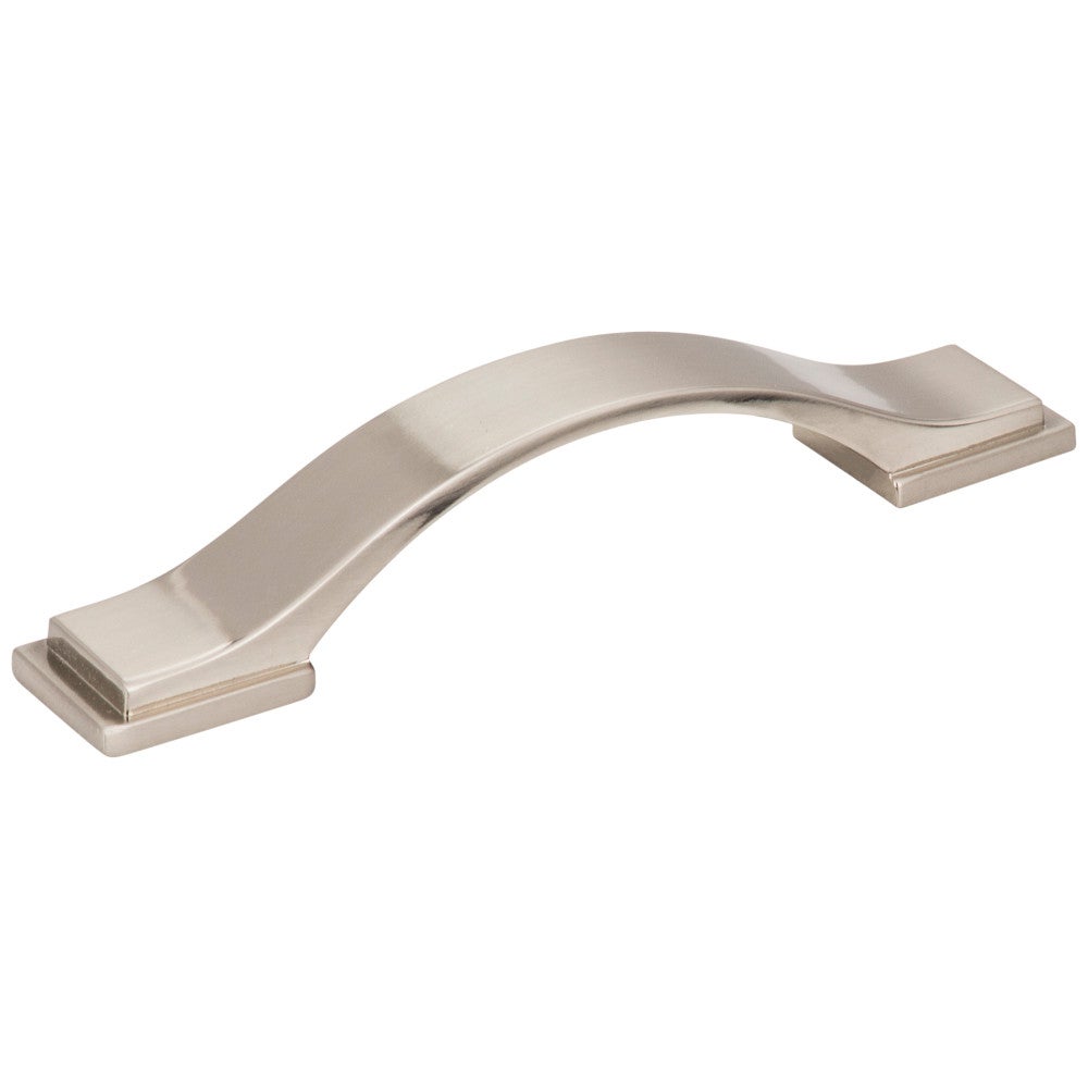 Hardware Resources 96 mm Center-to-Center Satin Nickel Strap Mirada Cabinet Pull