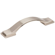 Hardware Resources 96 mm Center-to-Center Satin Nickel Strap Mirada Cabinet Pull