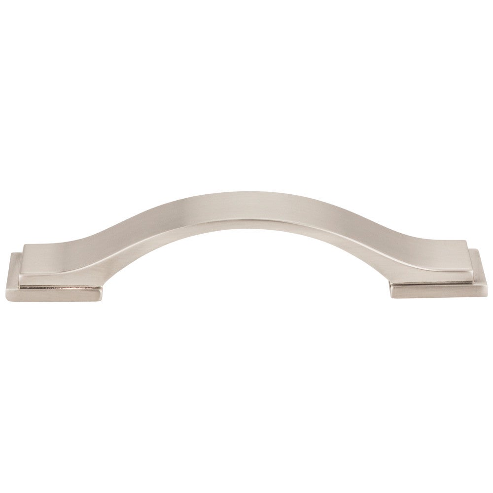 Hardware Resources 96 mm Center-to-Center Satin Nickel Strap Mirada Cabinet Pull