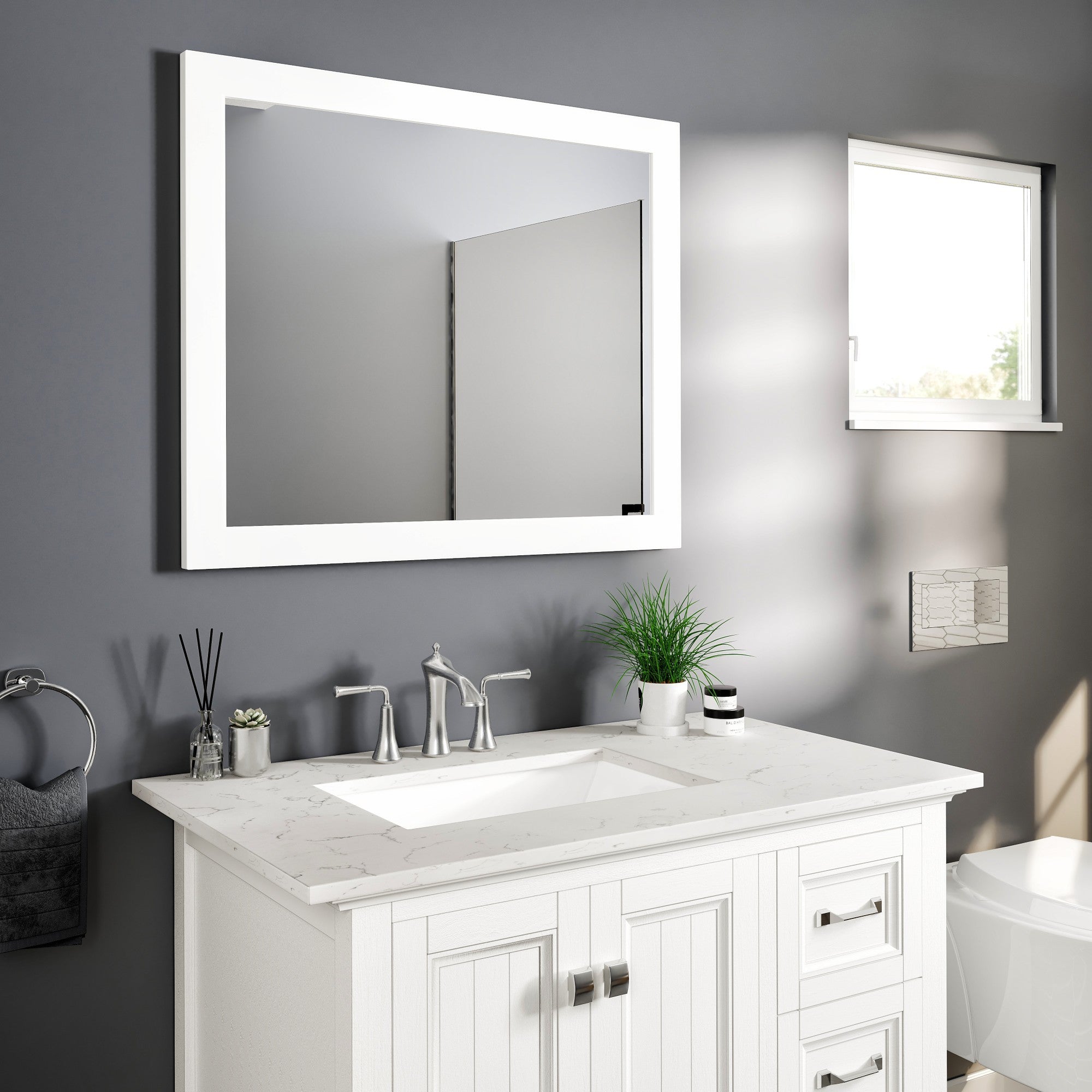 Eviva Sun Wooden Framed Mirror
