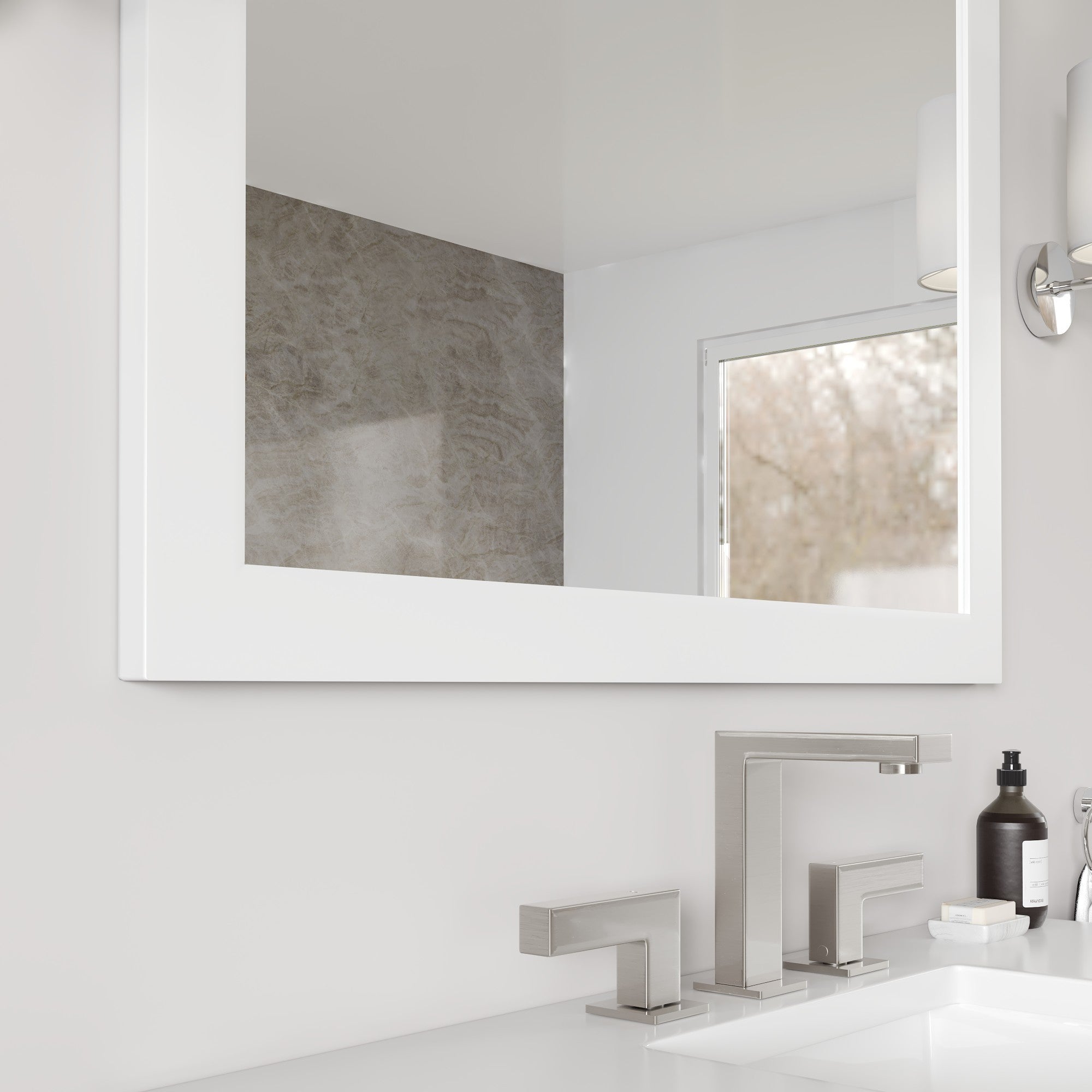 Eviva Sun Wooden Framed Mirror
