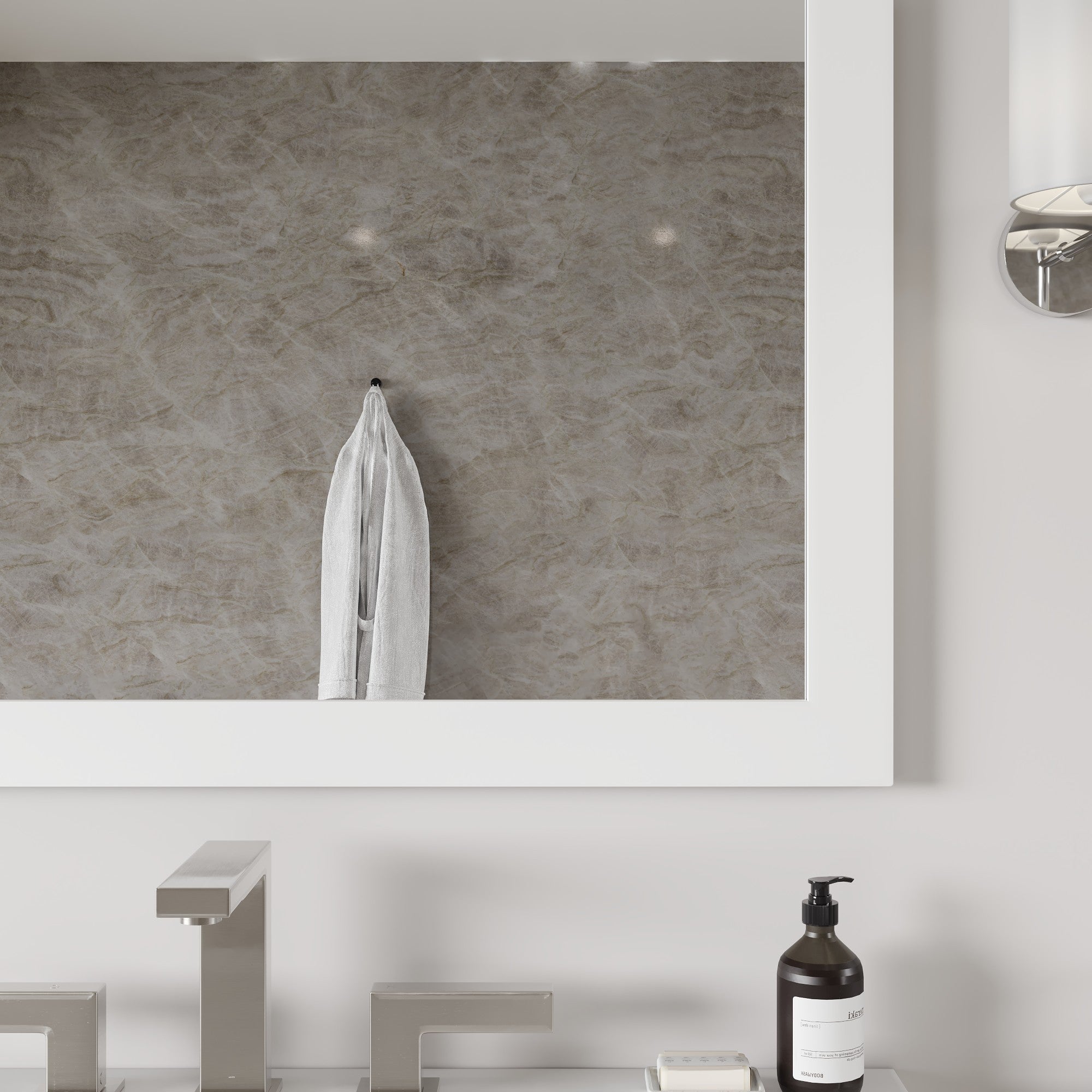 Eviva Sun Wooden Framed Mirror