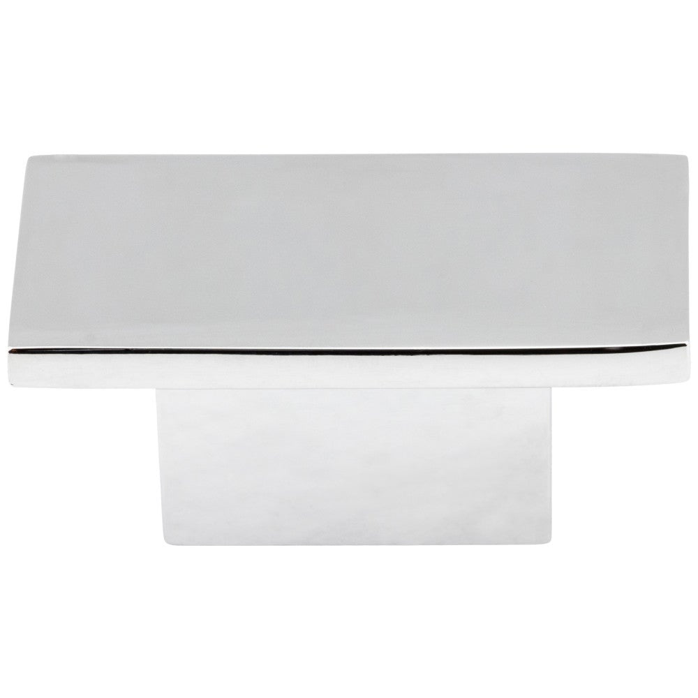Hardware Resources 1-9/16" Overall Length Satin Nickel Rectangle Mirada Cabinet Knob