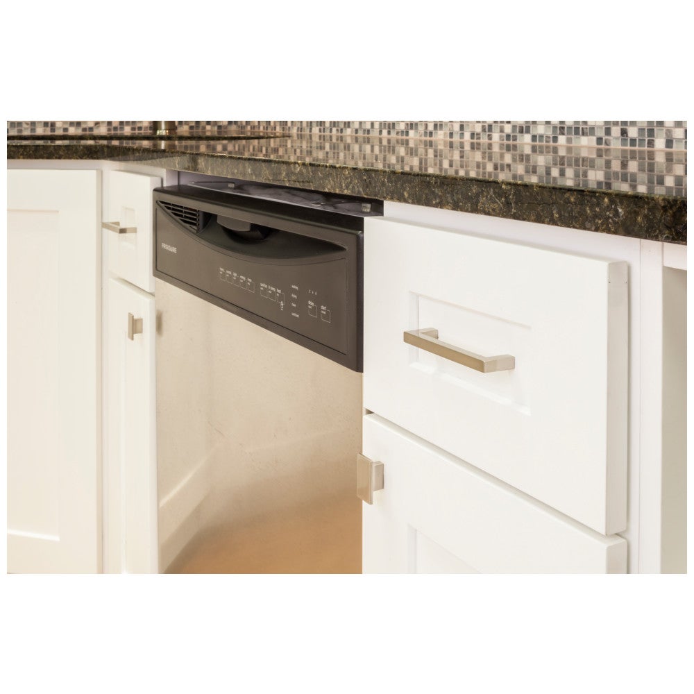 Hardware Resources 1-9/16" Overall Length Satin Nickel Rectangle Mirada Cabinet Knob