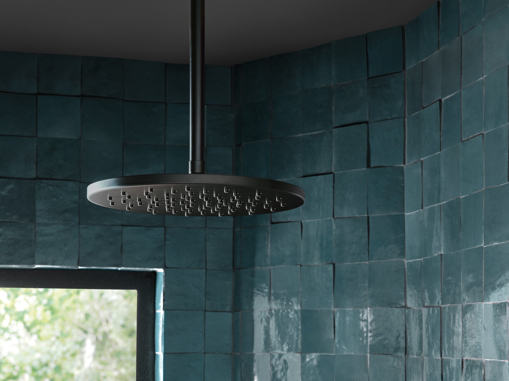 Brizo Essential™ Shower 12" Linear Round Single-Function Raincan Shower Head - 1.75 GPM