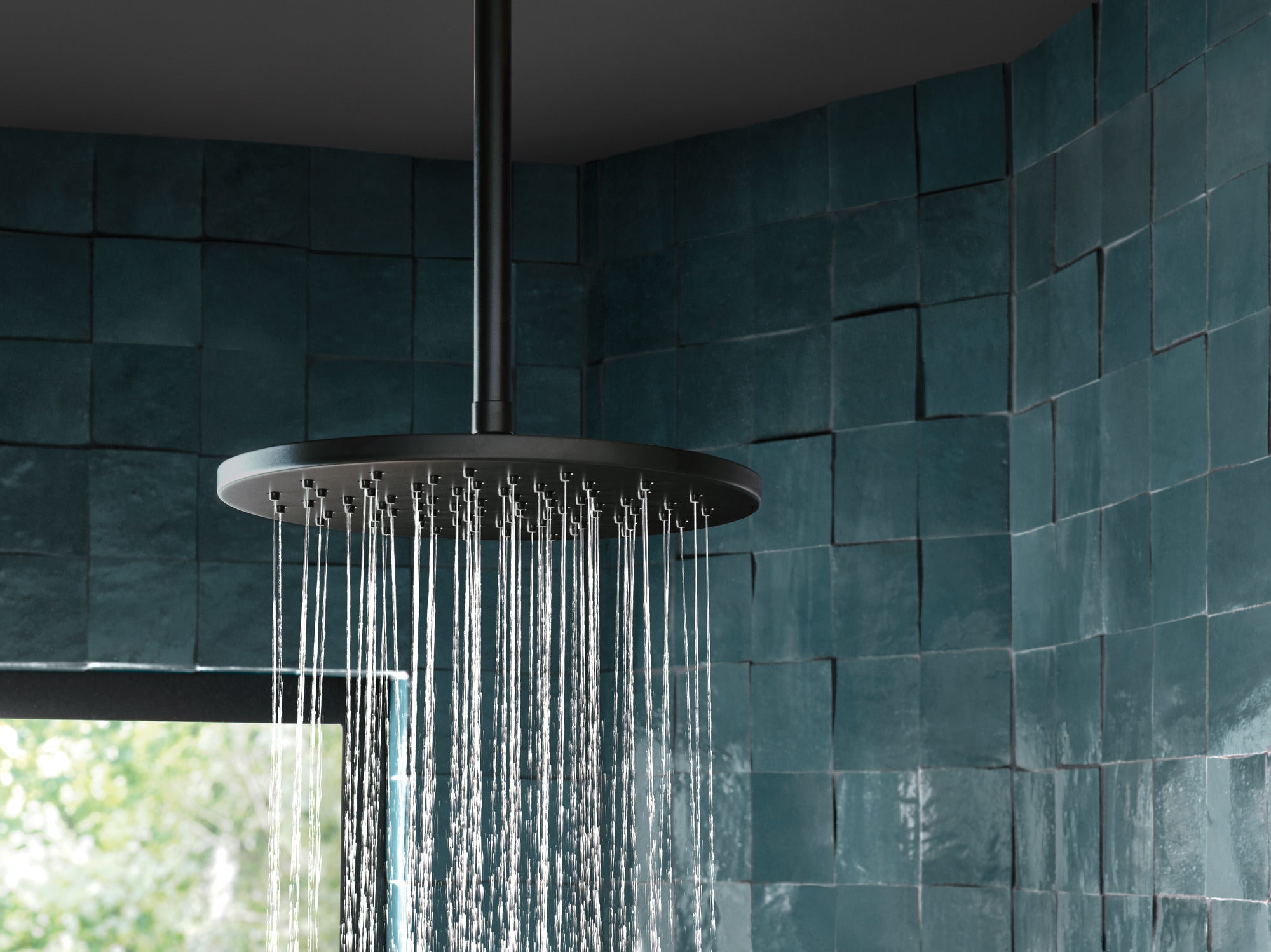Brizo Essential™ Shower 12" Linear Round Single-Function Raincan Shower Head - 1.75 GPM