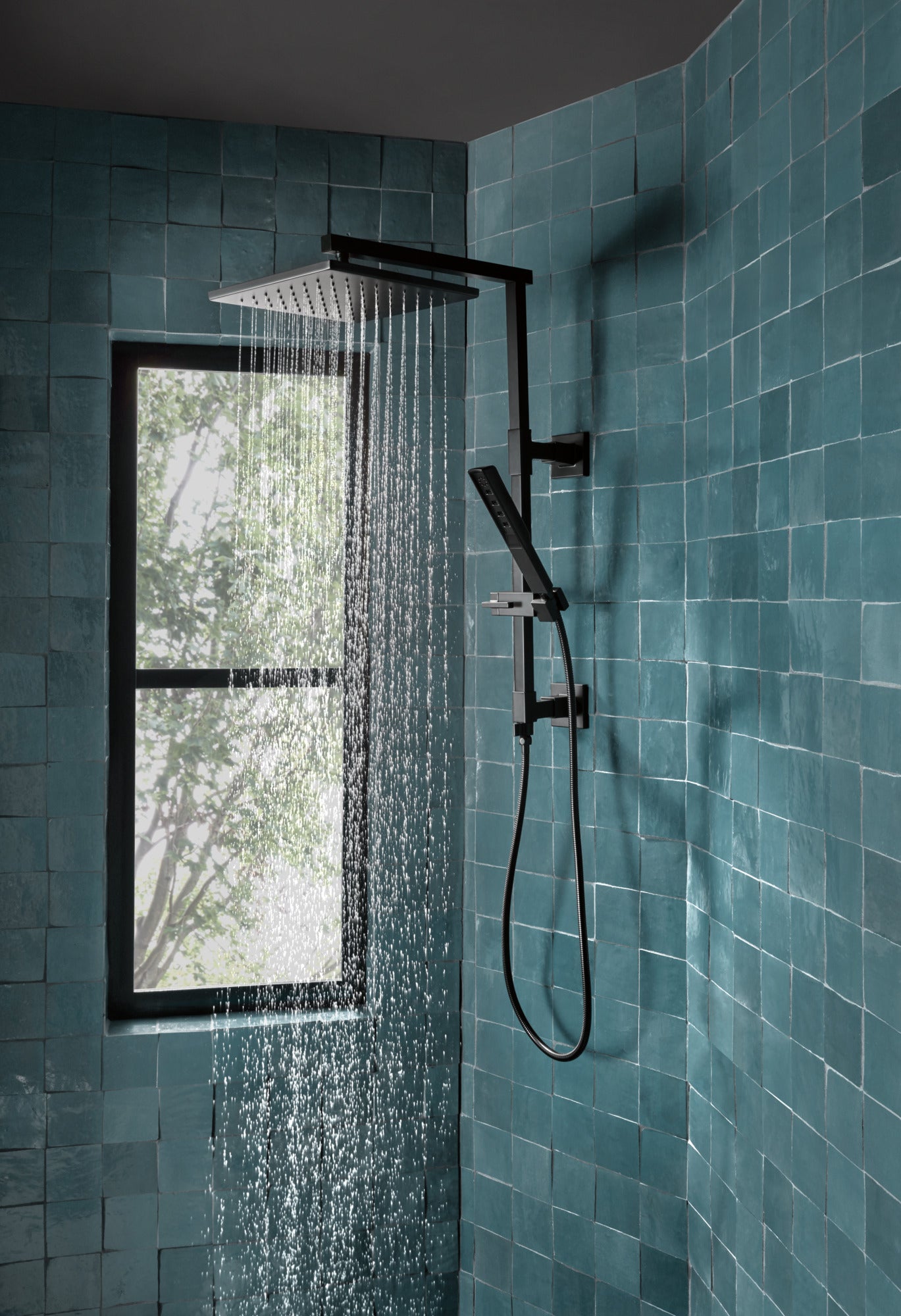 Brizo Essential™ Shower 12" Linear Square Single-Function Raincan Shower Head - 1.75 GPM