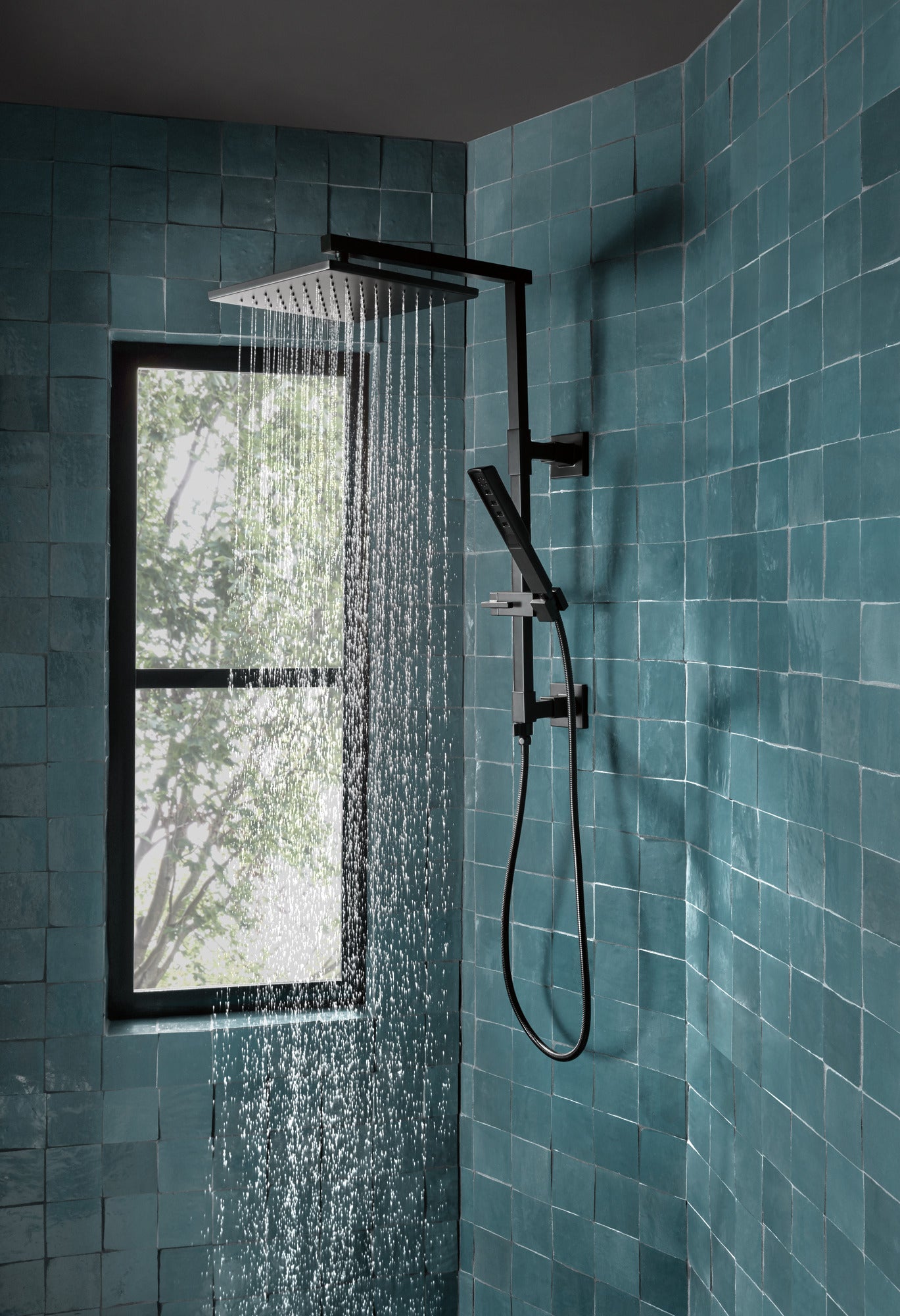 Brizo Essential™ Shower 12" Linear Square Single-Function Raincan Shower Head - 1.75 GPM