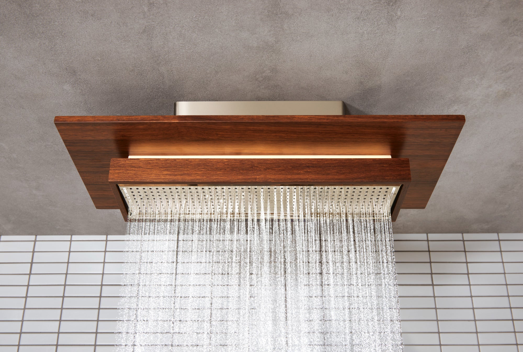 Brizo Frank Lloyd Wright® 21” Single-Function Raincan Shower Head with Integrated Lighting - 1.75 GPM
