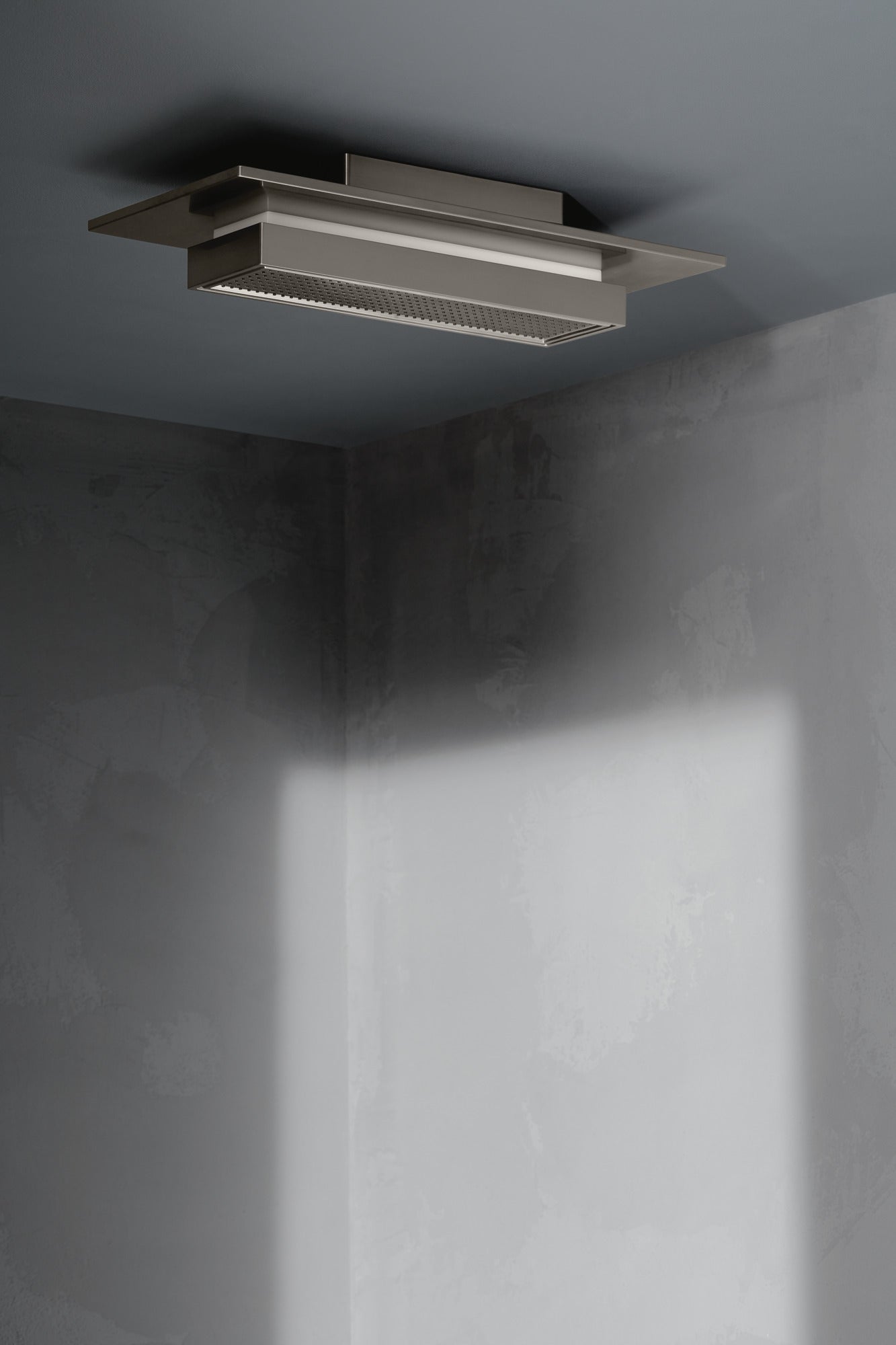Brizo Frank Lloyd Wright® 21” Single-Function Raincan Shower Head with Integrated Lighting - 2.5 GPM