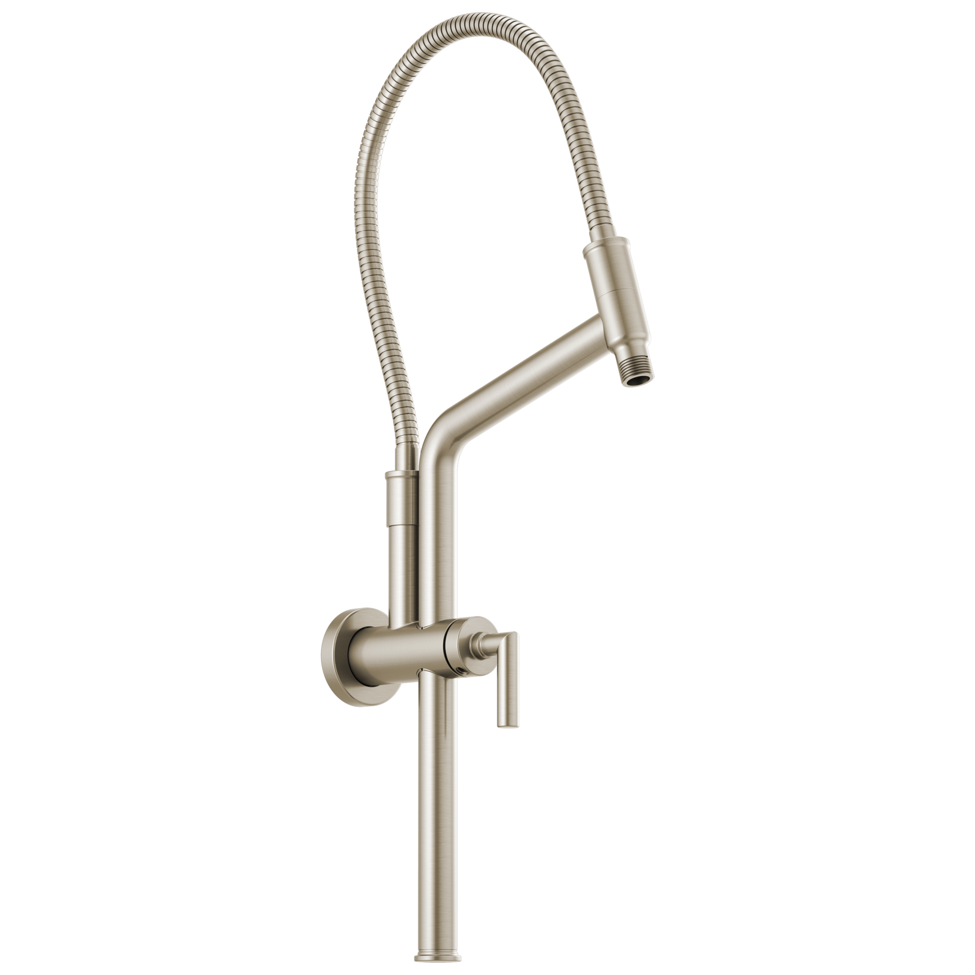 Brizo Essential™ Shower 10 7/16" Linear Round Slide Bar Shower Arm And Flange