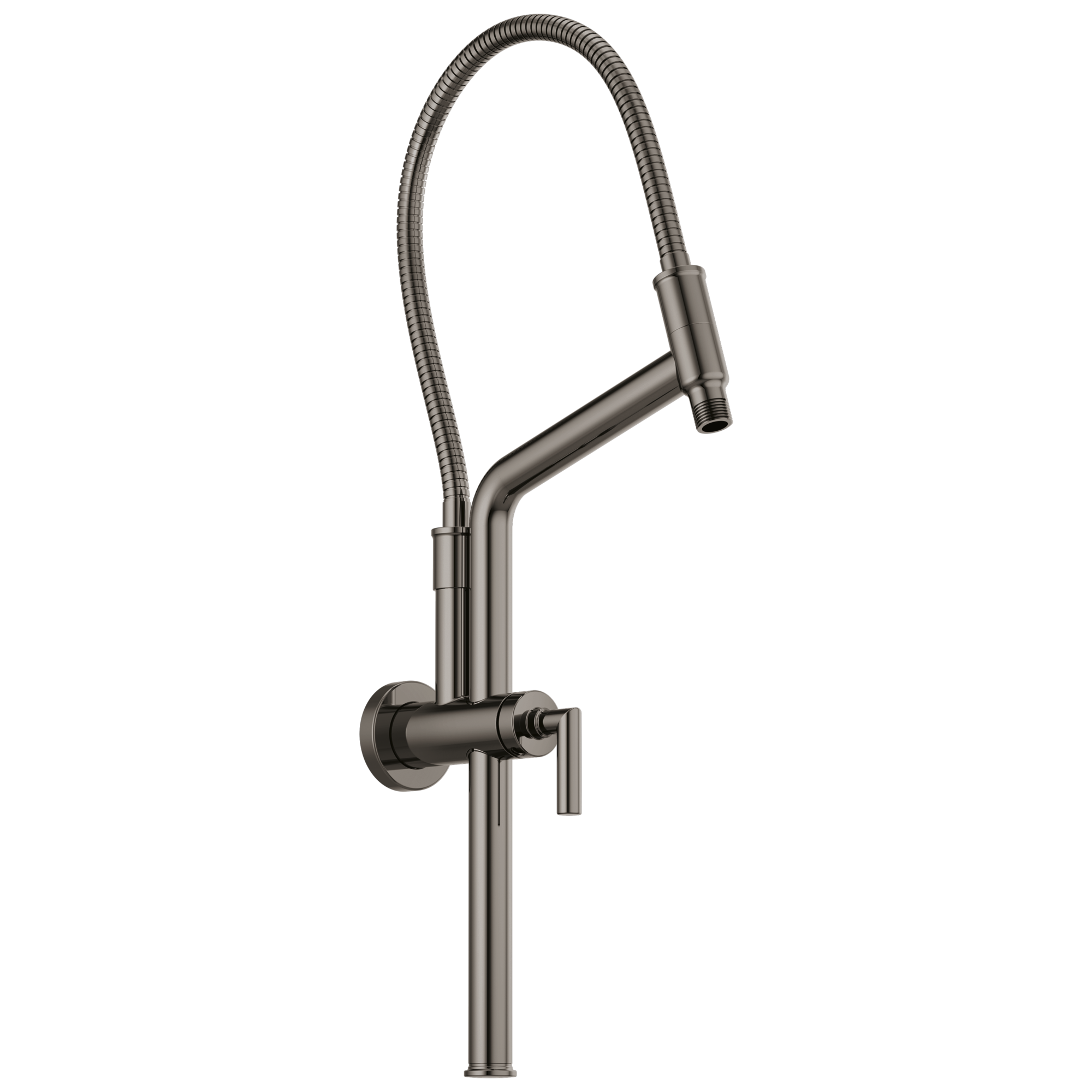 Brizo Essential™ Shower 10 7/16" Linear Round Slide Bar Shower Arm And Flange