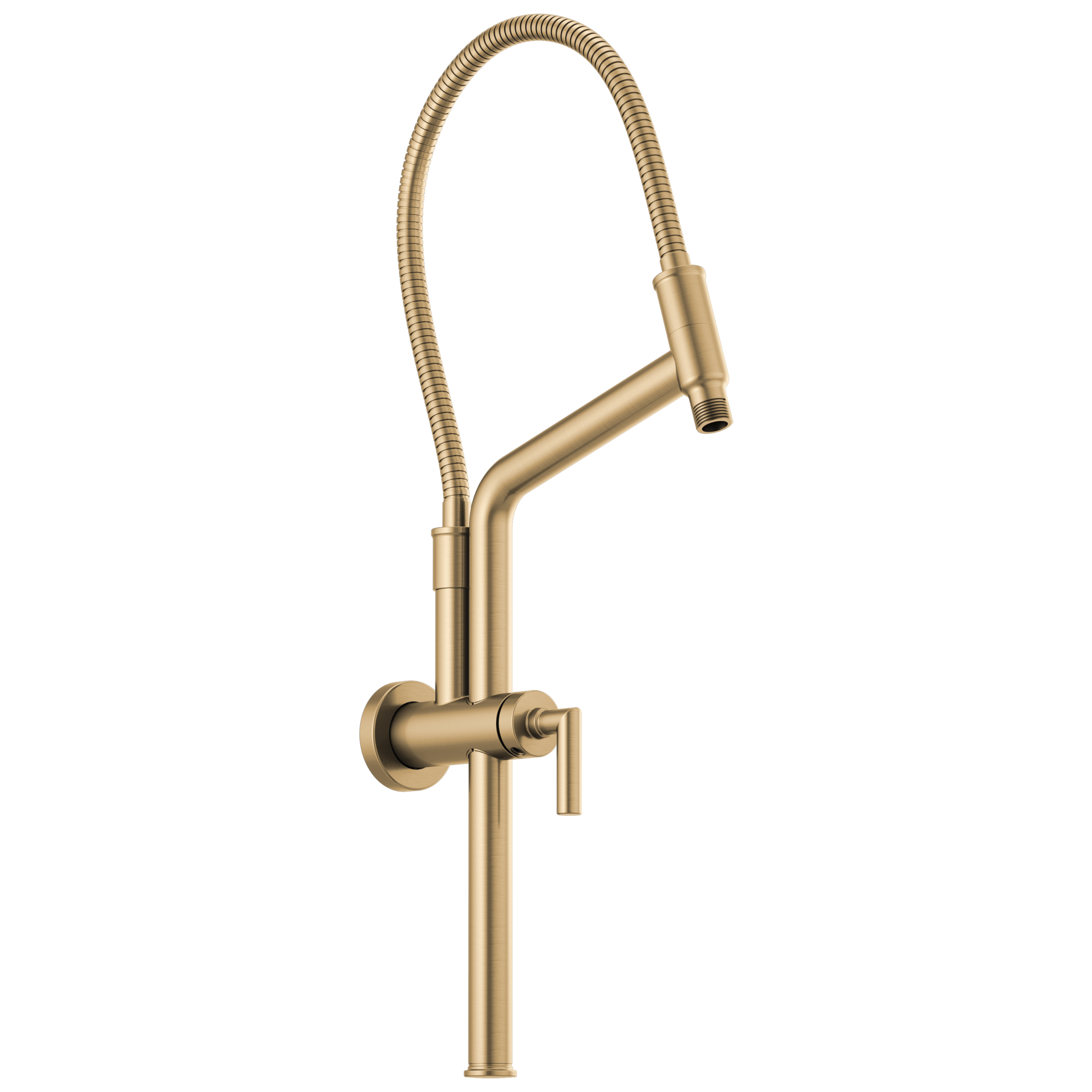 Brizo Essential™ Shower 10 7/16" Linear Round Slide Bar Shower Arm And Flange