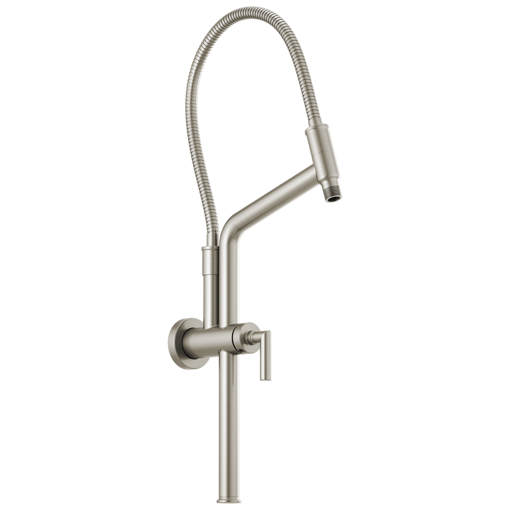 Brizo Essential™ Shower 10 7/16" Linear Round Slide Bar Shower Arm And Flange