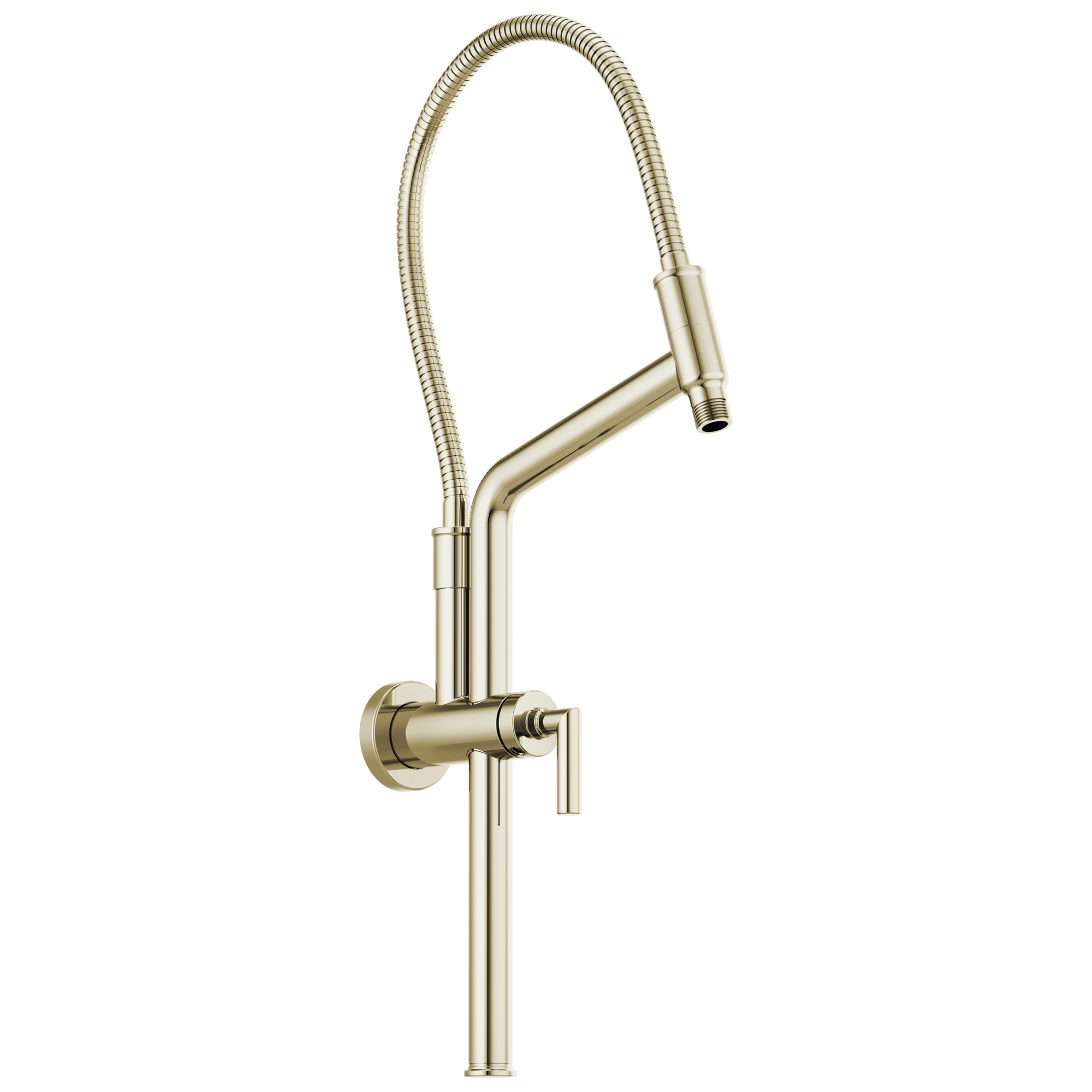 Brizo Essential™ Shower 10 7/16" Linear Round Slide Bar Shower Arm And Flange