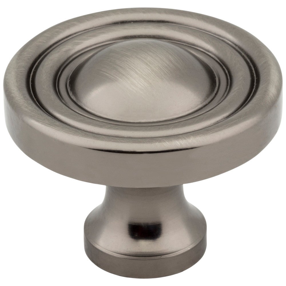 Hardware Resources 1-3/8" Diameter Satin Nickel Round Bella Cabinet Knob