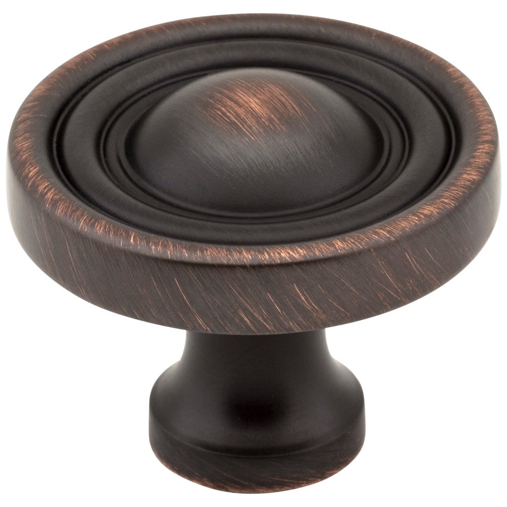 Hardware Resources 1-3/8" Diameter Satin Nickel Round Bella Cabinet Knob