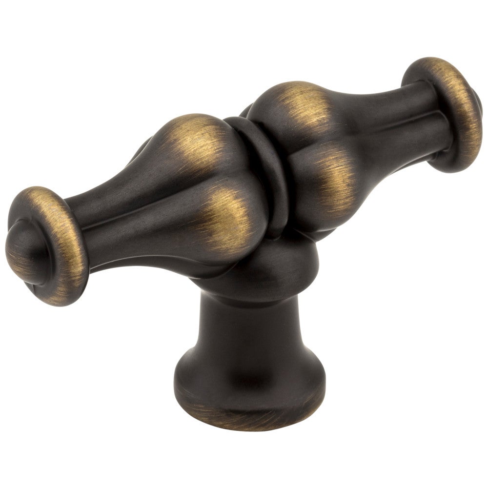Hardware Resources 2-1/4" Satin Nickel Bella Cabinet "T" Knob