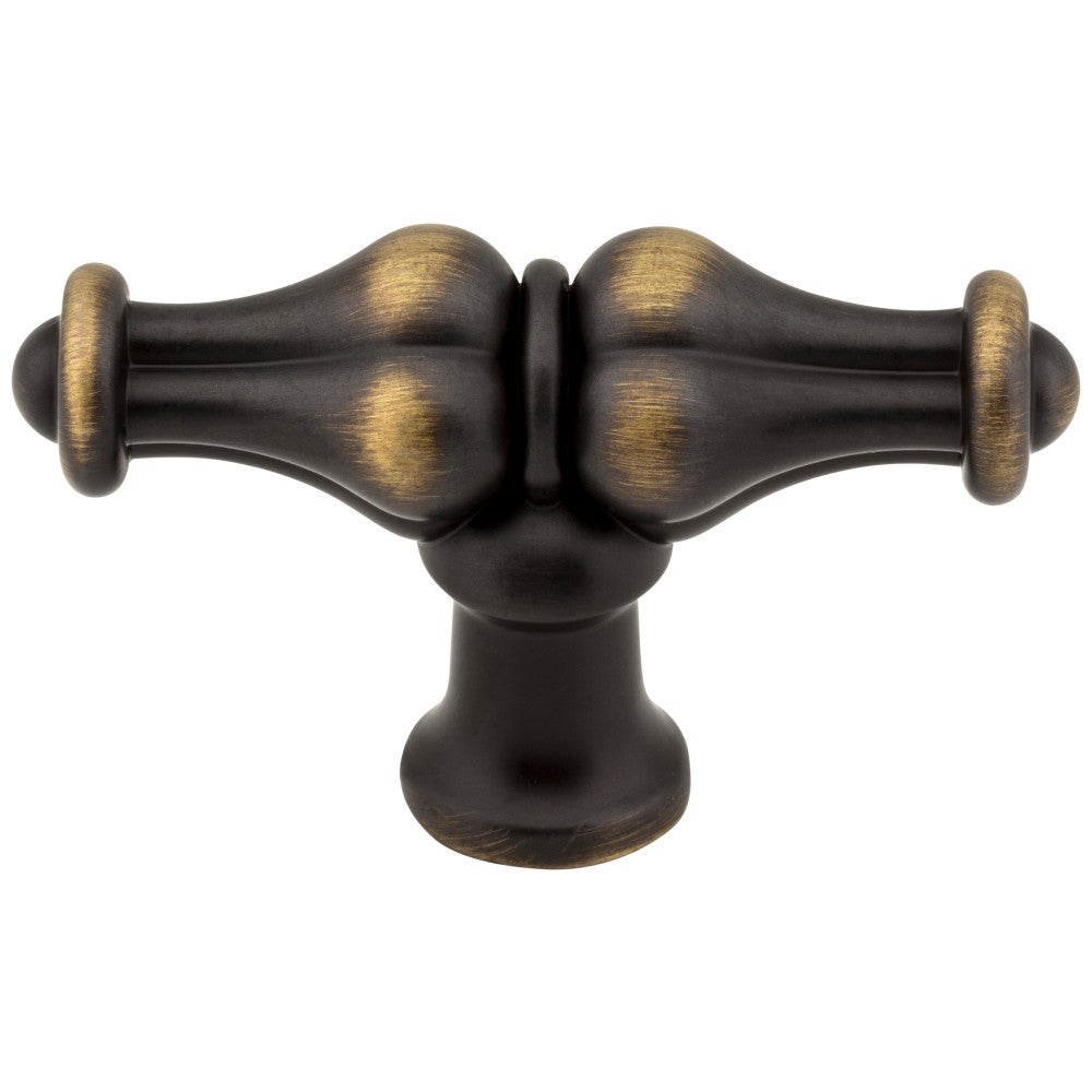 Hardware Resources 2-1/4" Satin Nickel Bella Cabinet "T" Knob