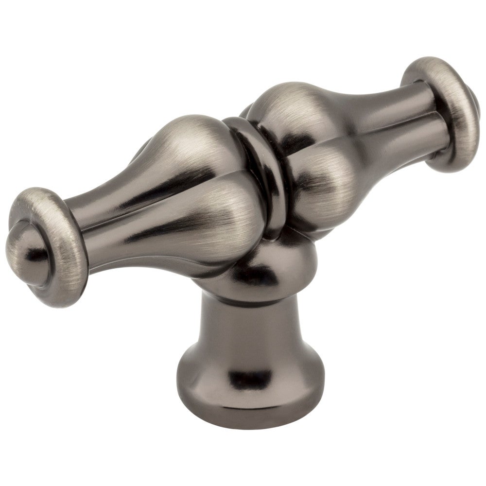Hardware Resources 2-1/4" Satin Nickel Bella Cabinet "T" Knob