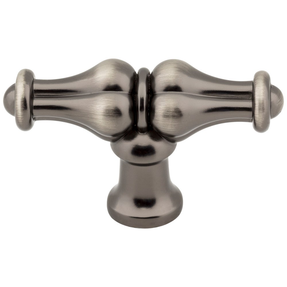 Hardware Resources 2-1/4" Satin Nickel Bella Cabinet "T" Knob