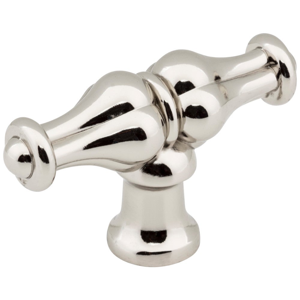 Hardware Resources 2-1/4" Satin Nickel Bella Cabinet "T" Knob