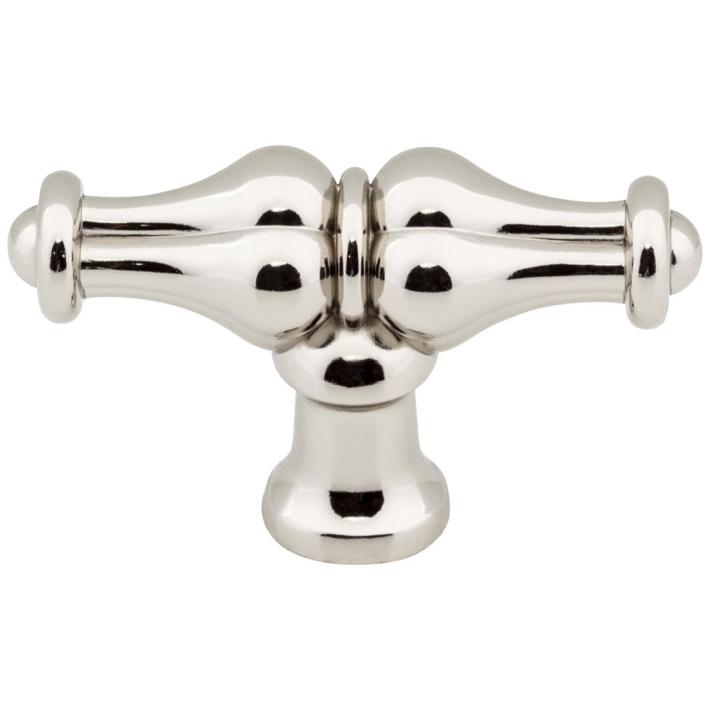 Hardware Resources 2-1/4" Satin Nickel Bella Cabinet "T" Knob