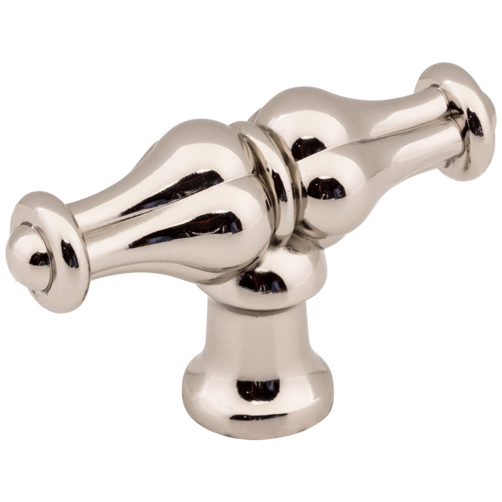 Hardware Resources 2-1/4" Satin Nickel Bella Cabinet "T" Knob