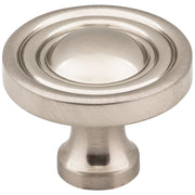 Hardware Resources 1-3/8" Diameter Satin Nickel Round Bella Cabinet Knob