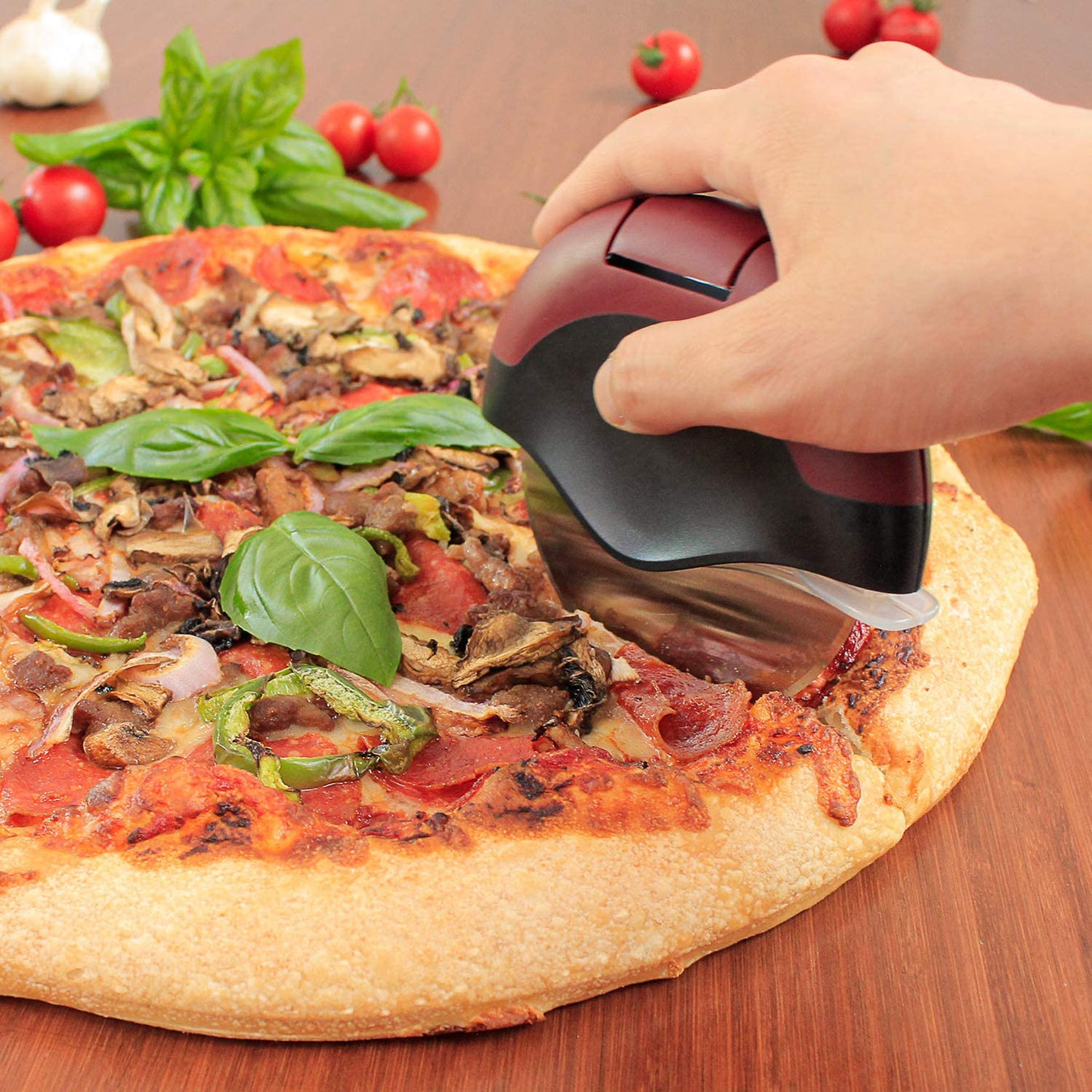 Master Pack (36) - Aluminum Pizza Cutter - Pizza Wheel Cutter with Blade Guard - Easy to Clean & Dishwasher Safe