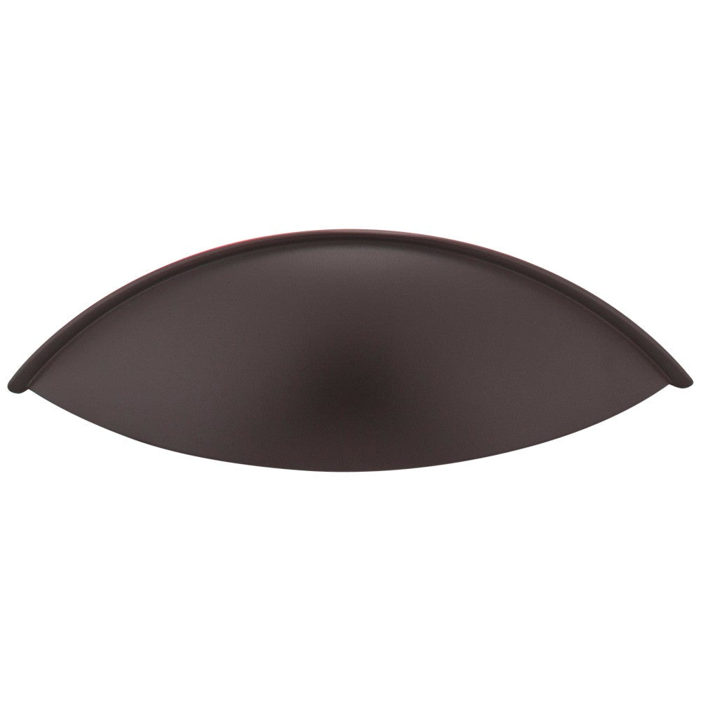 Hardware Resources 96 mm Center-to-Center Satin Nickel Bordeaux Cabinet Cup Pull