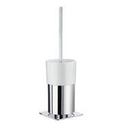 Outline - Toilet Brush in Polished Chrome incl. Porcelain Container. Free Standing