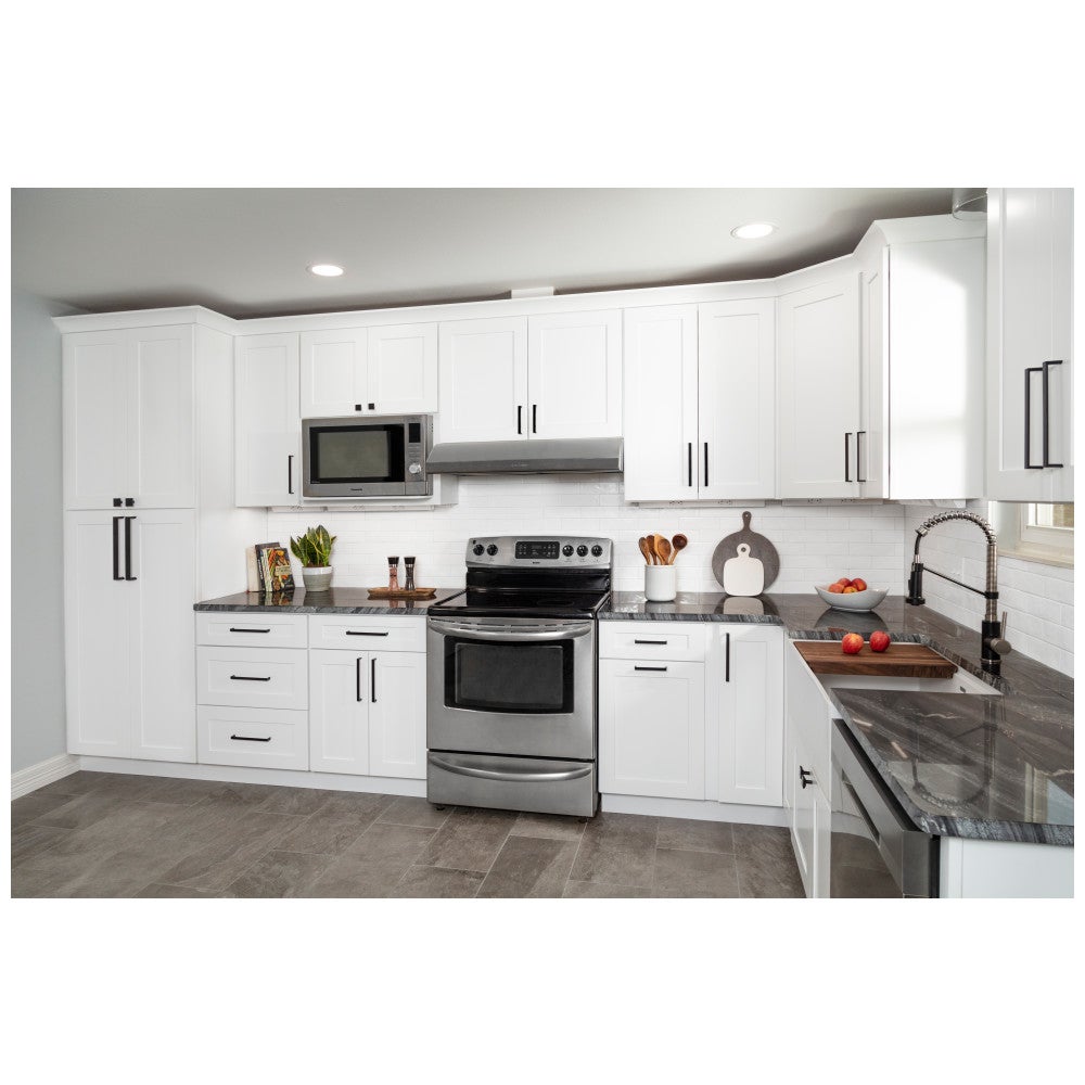 96 mm Center-to-Center Satin Nickel Walker 2 Cabinet Pull