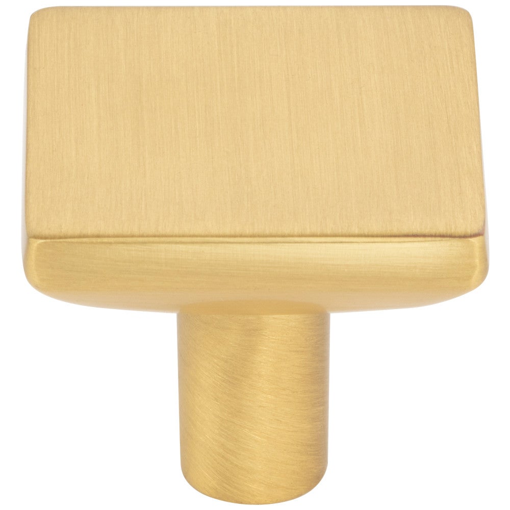 1-1/4" Overall Length Satin Nickel Walker 1 Square Knob