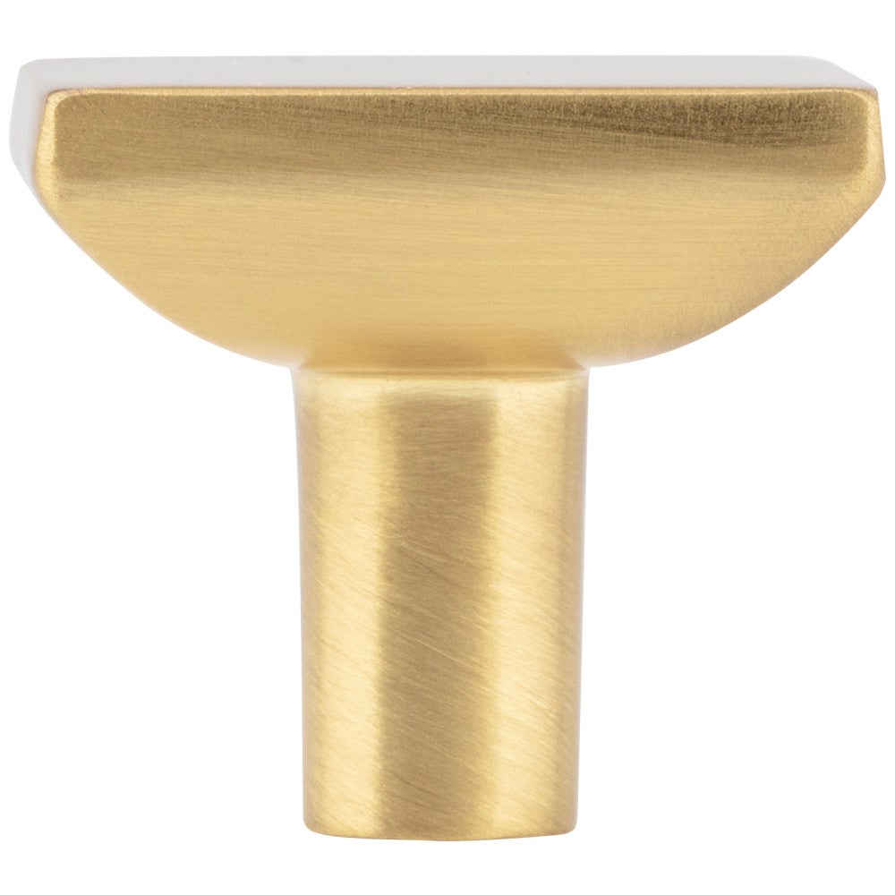 1-1/4" Overall Length Satin Nickel Walker 1 Square Knob