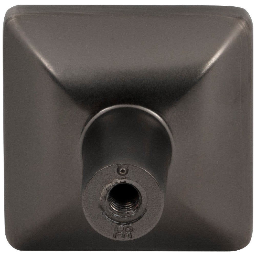 1-1/4" Overall Length Satin Nickel Walker 1 Square Knob