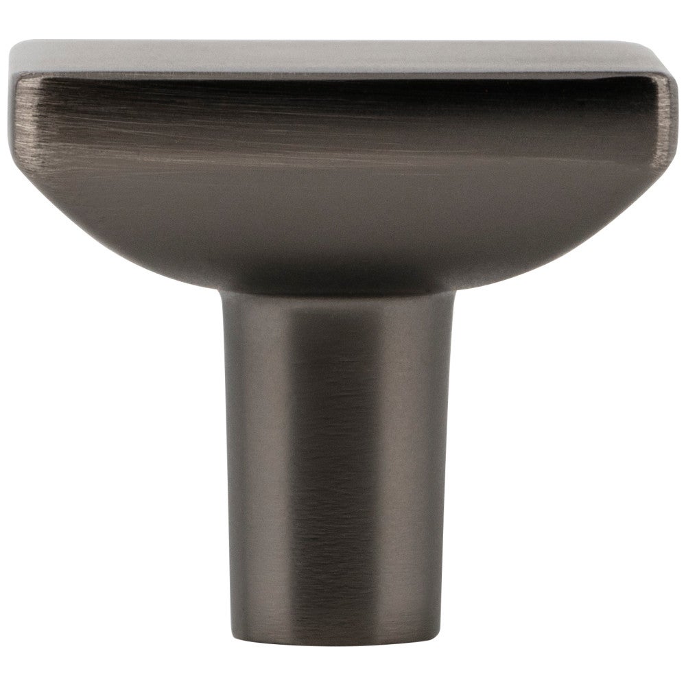 1-1/4" Overall Length Satin Nickel Walker 1 Square Knob
