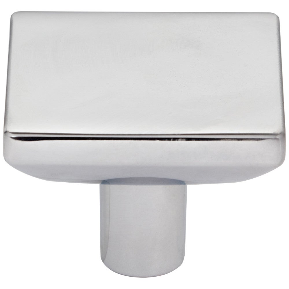 1-1/4" Overall Length Satin Nickel Walker 1 Square Knob