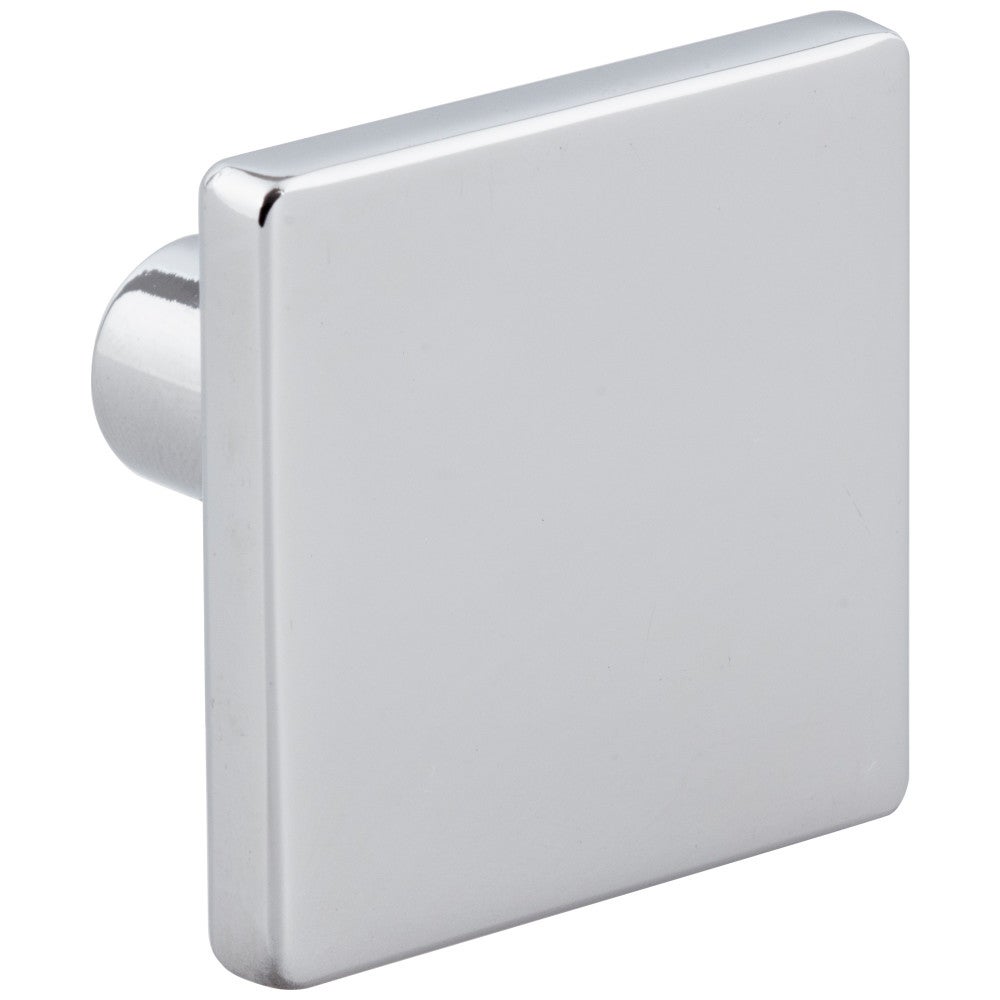 1-1/4" Overall Length Satin Nickel Walker 1 Square Knob