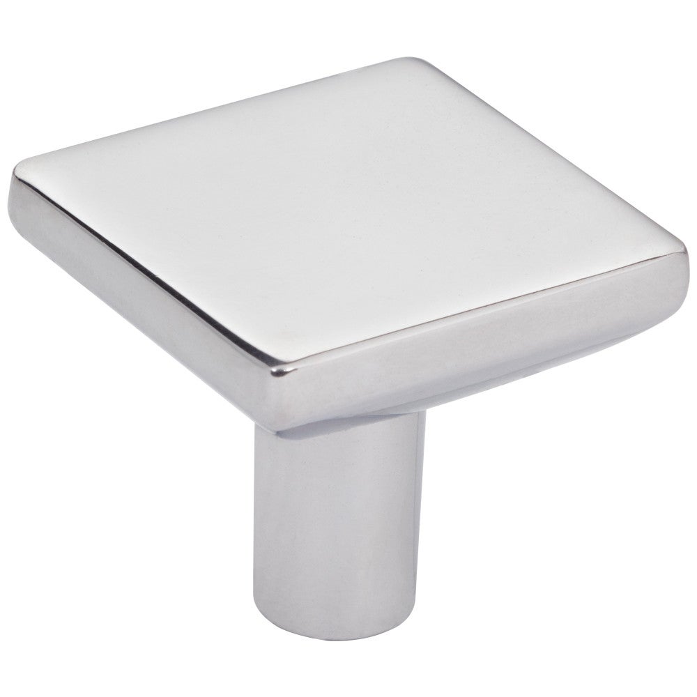 1-1/4" Overall Length Satin Nickel Walker 1 Square Knob