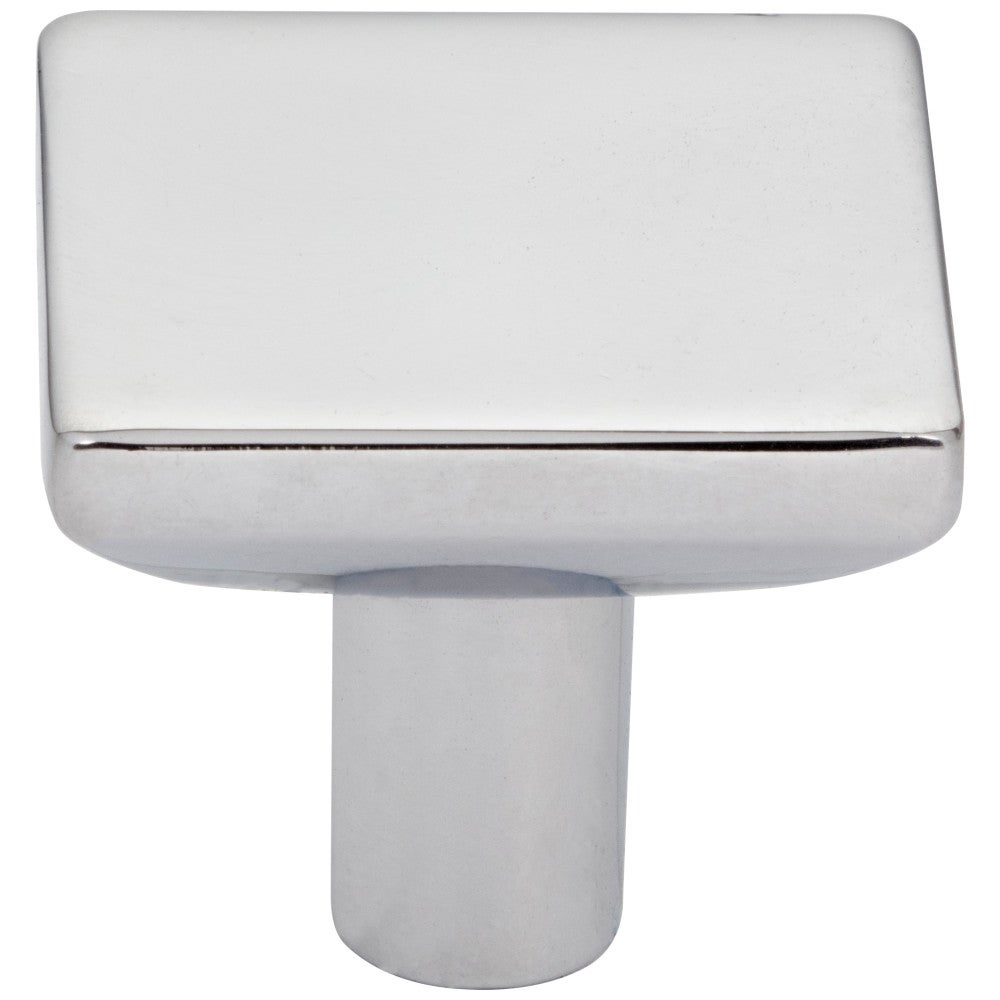 1-1/4" Overall Length Satin Nickel Walker 1 Square Knob